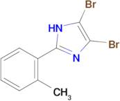 4,5-Dibromo-2-(o-tolyl)-1H-imidazole