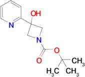 tert-Butyl 3-hydroxy-3-(pyridin-2-yl)azetidine-1-carboxylate