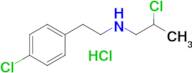 2-Chloro-N-(4-chlorophenethyl)propan-1-amine hydrochloride
