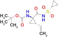 tert-Butyl ((1R,2S)-1-((cyclopropylsulfonyl)carbamoyl)-2-vinylcyclopropyl)carbamate