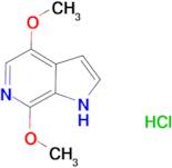 4,7-Dimethoxy-1H-pyrrolo[2,3-c]pyridine hydrochloride