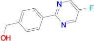(4-(5-Fluoropyrimidin-2-yl)phenyl)methanol