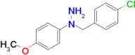 1-(4-Chlorobenzyl)-1-(4-methoxyphenyl)hydrazine