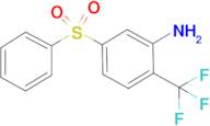 5-(Phenylsulfonyl)-2-(trifluoromethyl)aniline