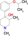 4-(3-Isopropoxyphenyl)-1,3-dimethylpiperidin-4-ol