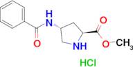 Methyl (2S,4R)-4-benzamidopyrrolidine-2-carboxylate hydrochloride