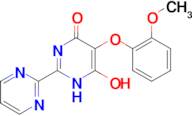 6-hydroxy-5-(2-methoxyphenoxy)-1,4-dihydro-[2,2'-bipyrimidin]-4-one