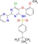 N-[6-Chloro-5-(2-methoxyphenoxy)[2,2'-bipyrimidin]-4-yl]-4-(1,1-dimethylethyl)-Benzenesulfonamide
