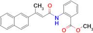 (E)-methyl 2-(3-(naphthalen-2-yl)but-2-enamido)benzoate