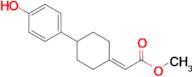 Methyl 2-(4-(4-hydroxyphenyl)cyclohexylidene)acetate