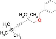 (4-(Benzyloxy)-3,3-dimethylbut-1-yn-1-yl)trimethylsilane