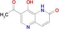 7-acetyl-8-hydroxy-1,2-dihydro-1,5-naphthyridin-2-one