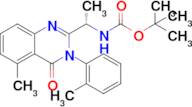 (S)-tert-Butyl (1-(5-methyl-4-oxo-3-(o-tolyl)-3,4-dihydroquinazolin-2-yl)ethyl)carbamate