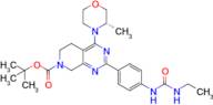 (S)-tert-butyl 2-(4-(3-ethylureido)phenyl)-4-(3-methylmorpholino)-5,6-dihydropyrido[3,4-d]pyrimi...