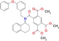 trimethyl (S)-5-((3-phenoxybenzyl)(1,2,3,4-tetrahydronaphthalen-1-yl)carbamoyl)benzene-1,2,4-tricarboxylate