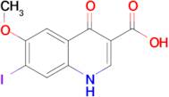 7-Iodo-6-methoxy-4-oxo-1,4-dihydroquinoline-3-carboxylic acid