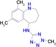 7,9-Dimethyl-N-(2-methyl-2H-tetrazol-5-yl)-2,3,4,5-tetrahydro-1H-benzo[b]azepin-5-amine