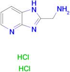 1-{1H-imidazo[4,5-b]pyridin-2-yl}methanamine dihydrochloride