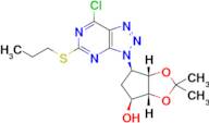 (3aR,4S,6R,6aS)-6-(7-chloro-5-(propylthio)-3H-[1,2,3]triazolo[4,5-d]pyrimidin-3-yl)-2,2-dimethylte…