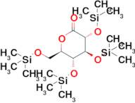 (3R,4S,5R,6R)-3,4,5-Tris((trimethylsilyl)oxy)-6-(((trimethylsilyl)oxy)methyl)tetrahydro-2H-pyran-2…