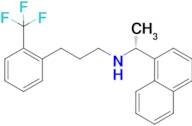 (R)-N-(1-(naphthalen-1-yl)ethyl)-3-(2-(trifluoromethyl)phenyl)propan-1-amine