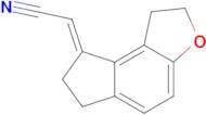 (E)-2-(1,2,6,7-Tetrahydro-8H-indeno[5,4-b]furan-8-ylidene)acetonitrile