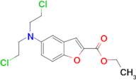 Ethyl 5-(bis(2-chloroethyl)amino)benzofuran-2-carboxylate
