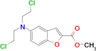 methyl 5-(bis(2-chloroethyl)amino)benzofuran-2-carboxylate