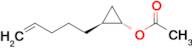 (1S,2S)-2-(pent-4-en-1-yl)cyclopropyl acetate