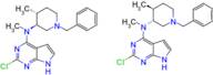 N-((3R,4S)-1-benzyl-4-methylpiperidin-3-yl)-2-chloro-N-methyl-7H-pyrrolo[2,3-d]pyrimidin-4-amine...