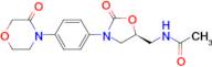 (S)-N-((2-oxo-3-(4-(3-oxomorpholino)phenyl)oxazolidin-5-yl)methyl)acetamide