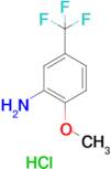 2-Methoxy-5-(trifluoromethyl)aniline hydrochloride