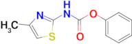 Phenyl (4-methylthiazol-2-yl)carbamate