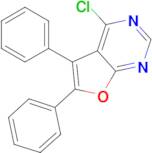 4-Chloro-5,6-diphenylfuro[2,3-d]pyrimidine