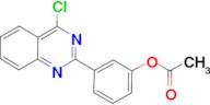 3-(4-Chloroquinazolin-2-yl)phenyl acetate