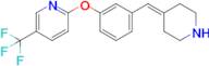 2-(3-(Piperidin-4-ylidenemethyl)phenoxy)-5-(trifluoromethyl)pyridine