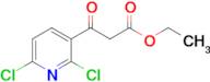 Ethyl 3-(2,6-dichloropyridin-3-yl)-3-oxopropanoate