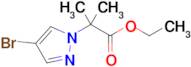 Ethyl 2-(4-bromo-1H-pyrazol-1-yl)-2-methylpropanoate