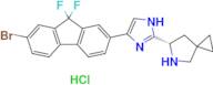 (6S)-6-[4-(7-bromo-9,9-difluoro-9H-fluoren-2-yl)-1H-imidazol-2-yl]-5-azaspiro[2.4]heptane hydrochl…