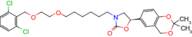 (R)-3-(6-(2-((2,6-dichlorobenzyl)oxy)ethoxy)hexyl)-5-(2,2-dimethyl-4H-benzo[d][1,3]dioxin-6-yl)oxazolidin-2-one