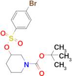 Tert-Butyl 3-(((4-bromophenyl)sulfonyl)oxy)piperidine-1-carboxylate