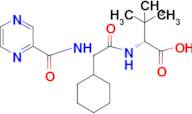 (R)-2-((R)-2-cyclohexyl-2-(pyrazine-2-carboxamido)acetamido)-3,3-dimethylbutanoic acid