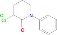 3,3-dichloro-1-phenylpiperidin-2-one