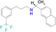 (R)-N-(1-(naphthalen-2-yl)ethyl)-3-(3-(trifluoromethyl)phenyl)propan-1-amine