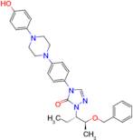 1-((2S,3S)-2-(Benzyloxy)pentan-3-yl)-4-(4-(4-(4-hydroxyphenyl)piperazin-1-yl)phenyl)-1H-1,2,4-triazol-5(4H)-one
