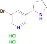 (S)-3-bromo-5-(pyrrolidin-2-yl)pyridine dihydrochloride