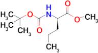 Methyl (2R)-2-{[(tert-butoxy)carbonyl]amino}pentanoate