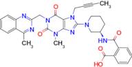 (R)-2-((1-(7-(but-2-yn-1-yl)-3-methyl-1-((4-methylquinazolin-2-yl)methyl)-2,6-dioxo-2,3,6,7-tetrah…