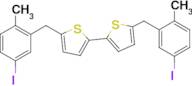 5,5'-bis(5-iodo-2-methylbenzyl)-2,2'-bithiophene