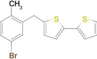 5-(5-bromo-2-methylbenzyl)-2,2'-bithiophene